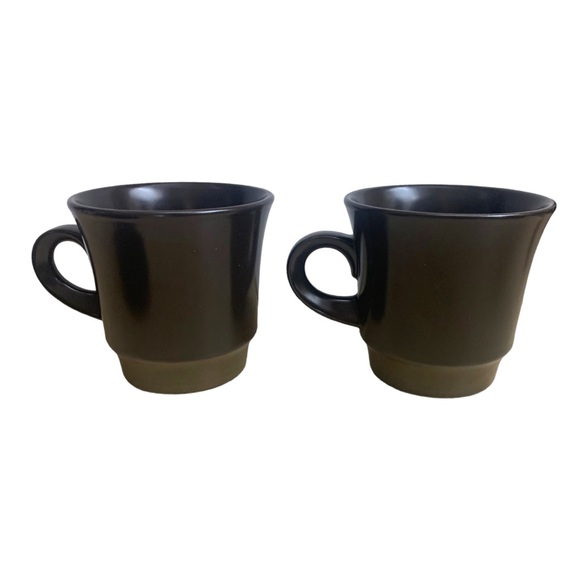 VTG Noritake Campobello Lidded Sugar Bowl & Two Coffee Tea Cups Mugs Stoneware - Picture 9 of 16